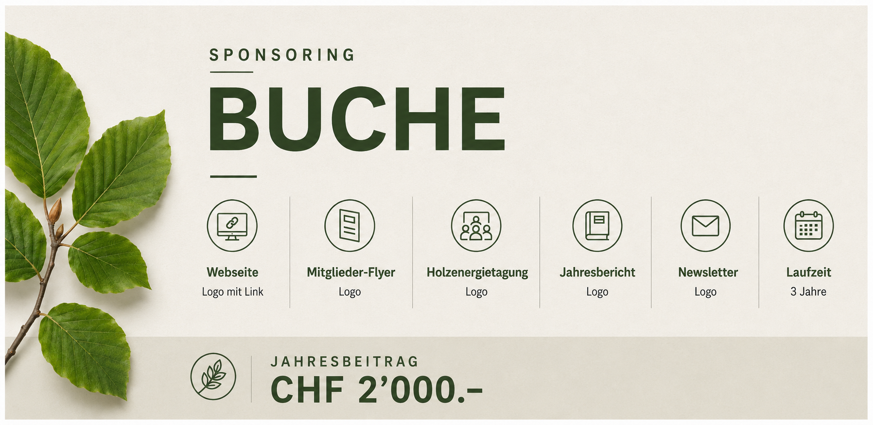 Sponsoring Buche